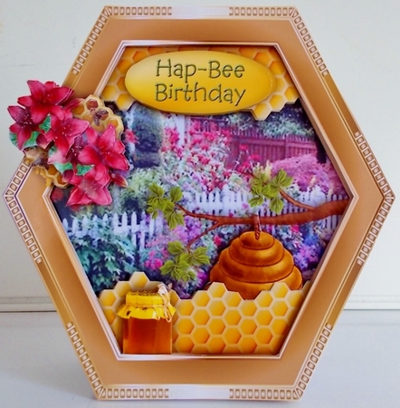 Bee Birthday - Lillies by Pam Stubley