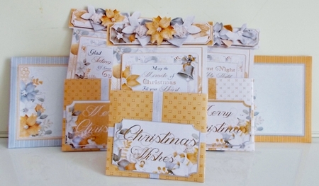 Peace & Joy Gift Box Surprise Card by Pam Stubley