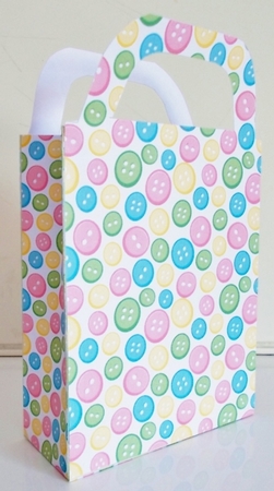 Buttons gift bag 1 by Pam Stubley