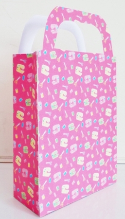 Sewing machine and accessories gift bag 2 by Pam Stubley