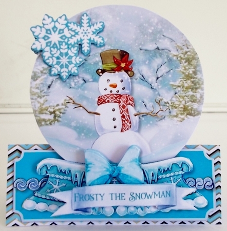 Frosty Snow Globe Mini Kit by Pam Stubley