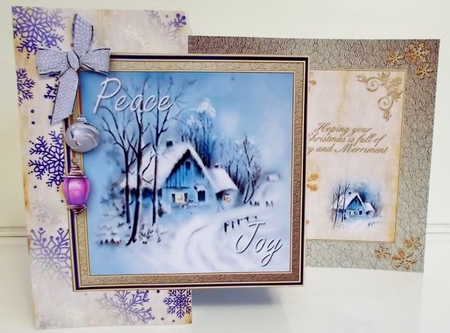 Z fold - Snowstorm by Pam Stubley