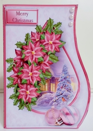 Christmas Morning - Curved Edge Card Mini Kit by Pam Stubley