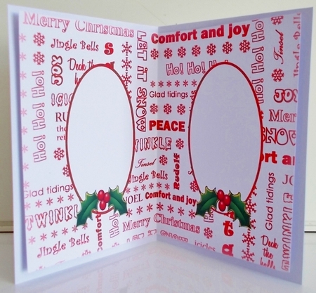 Christmas words (red) by Pam Stubley