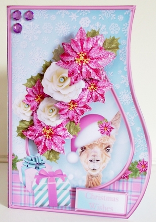 Christmas Fun - Curved Edge Card Mini Kit by Pam Stubley