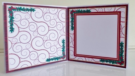 Swirly 6x6 Christmas Insert by Pam Stubley