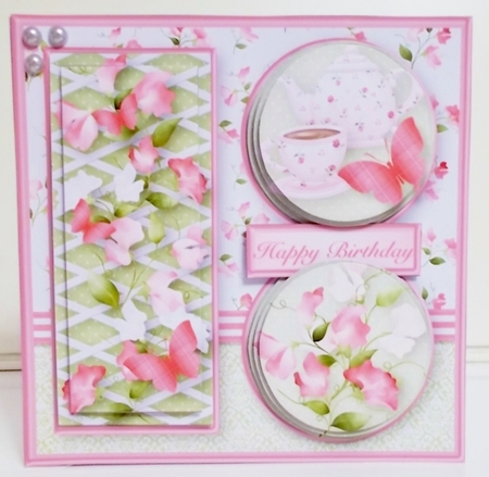 Simple Pleasures - Triple Pyramid Card Mini Kit by Pam Stubley