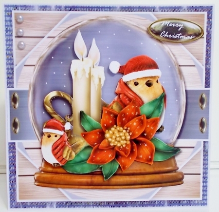 Kit 2 Mini Kits Christmas Globes by Pam Stubley