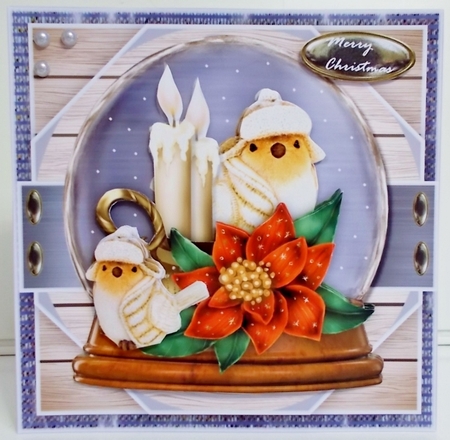 Kit 2 Mini Kits Christmas Globes by Pam Stubley