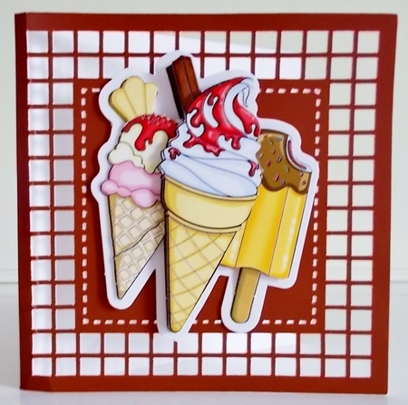 Lattice Deckled Folder by Pam Stubley