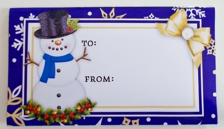 Snowman2 Money Envelope by Pam Stubley