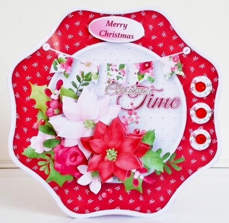 Christmas Time - Wavy Octagon Card Mini Kit by Pam Stubley