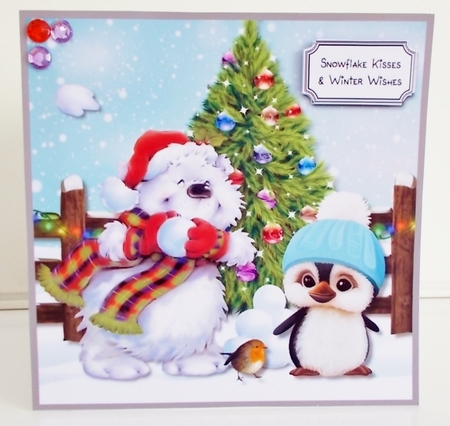 The snowball fight by Pam Stubley