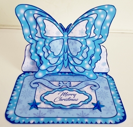 BE  Let it snow (blue) by Pam Stubley