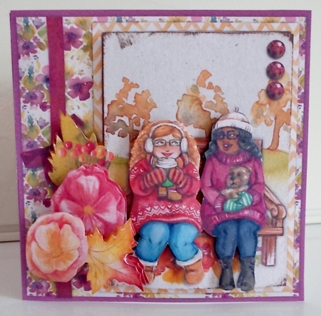 Autumn Daze 2 Complete 6x6 Card Kit  by Pam Stubley