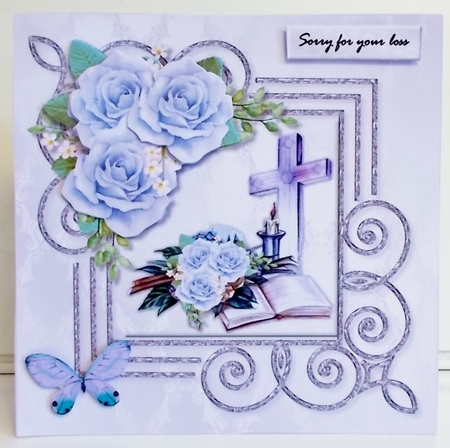 Sympathy  Roses Mini Kit by Pam Stubley