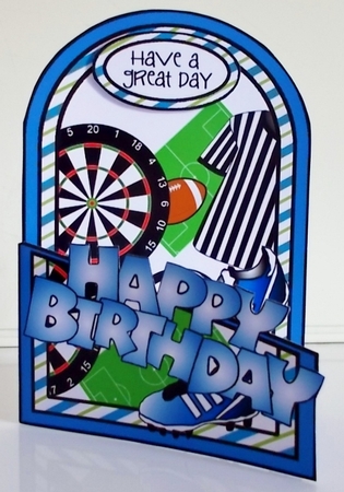 Cutaway Sport (Blue) by Pam Stubley