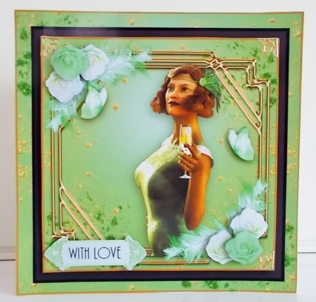 Art Deco Champagne Celebration by Pam Stubley
