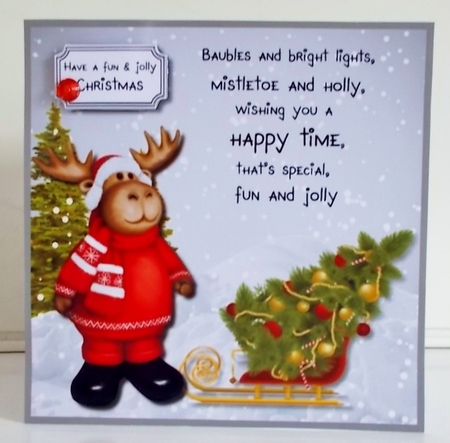 Reindeer Christmas by Pam Stubley