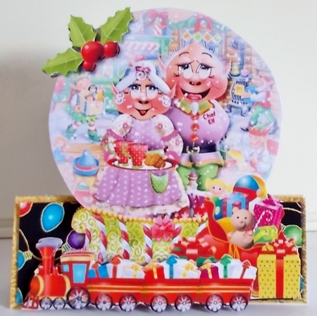 Santa & Co. 3 Snow Globe Mini Kit by Pam Stubley