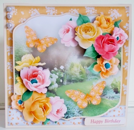 Early Morning - Decoupage Card Mini Kit by Pam Stubley