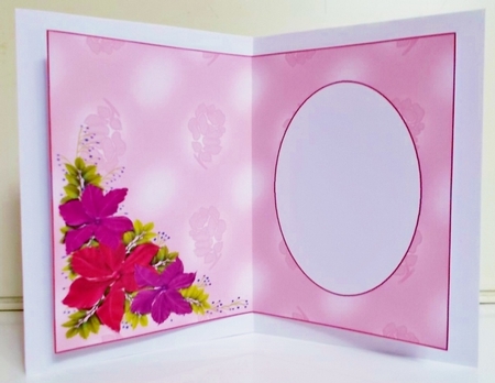 Mums Florals Insert by Pam Stubley