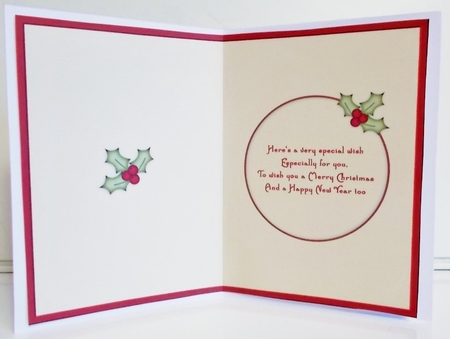 Christmas Cuteness Card Insert by Pam Stubley