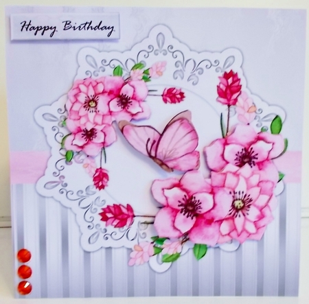 Bumperkit Beautiful Roses & Anemones 3 Mini Kits by Pam Stubley