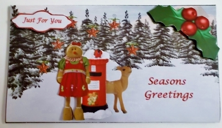 Winter Friends 1 Money Wallet by Pam Stubley