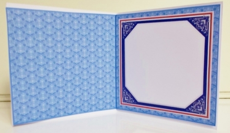 Blue Lacey Insert by Pam Stubley