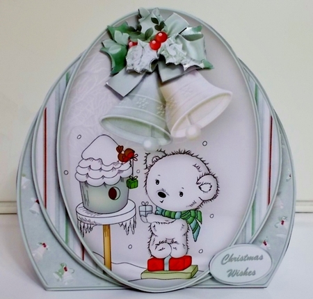 Gift for a Friend - Shaped Card Mini Kit by Pam Stubley