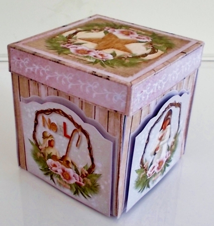 The Glory of Christmas 2 Exploding Box Surprise Kit. by Pam Stubley