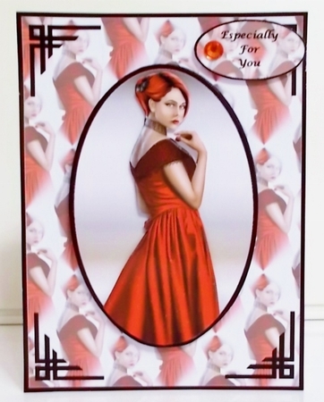 Elegance in Red by Pam Stubley