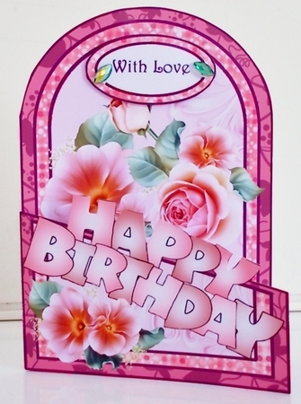 Cutaway Lovely Roses by Pam Stubley