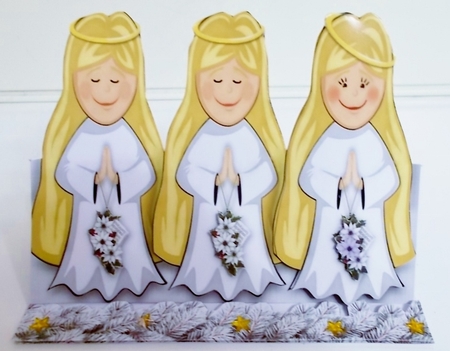 3 Little Angels - 1 by Pam Stubley