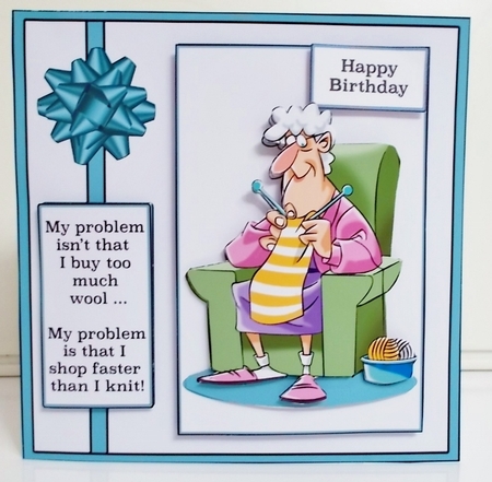 My problem isnt that I buy too much wool  by Pam Stubley