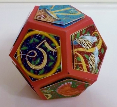 12 Sided Bauble - F12 days of Christmas V3 by Pam Stubley