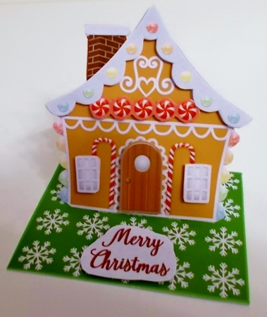 Christmas Ginger Bread House by Pam Stubley