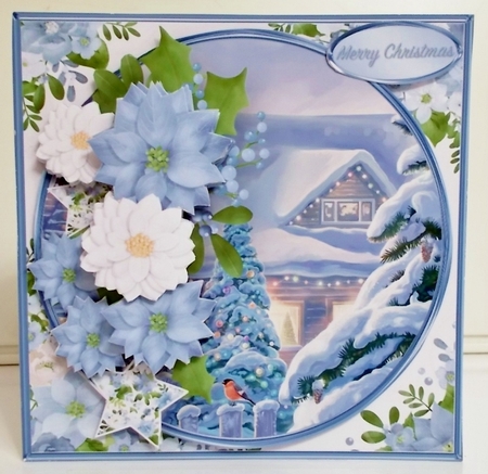 Home for Christmas - Decoupage Card Mini Kit by Pam Stubley