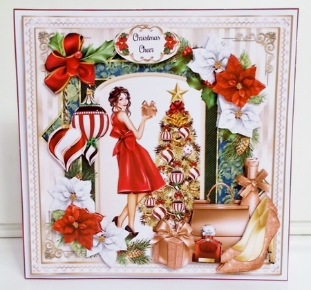 Bumper Kit of 4 Fashionable Christmas Mini Page Kits by Pam Stubley