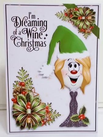 Tis The Season to WINE_Mini Kit W-3 by Pam Stubley