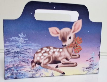 Pretty deer tote bag by Pam Stubley