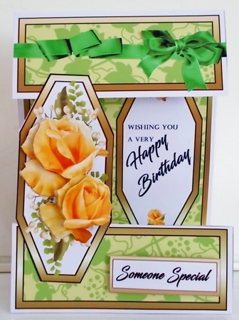 Open front Yellow Roses by Pam Stubley