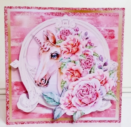 Magical Unicorn 1 Complete Card and Inserts Kit by Pam Stubley