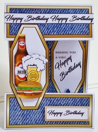 Open front Beer & burgers by Pam Stubley