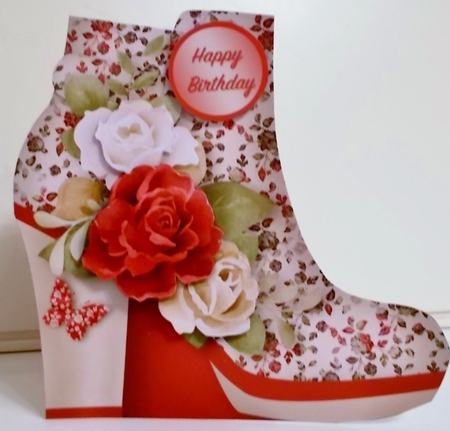 Classic Roses - Boot Card Mini Kit by Pam Stubley
