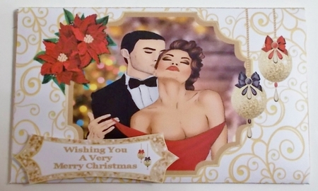 Romance At Christmas - Money Wallet by Pam Stubley