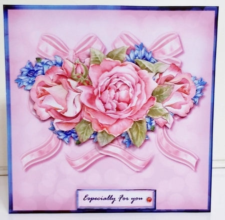  Bright Roses & Bluebells mini Kit by Pam Stubley