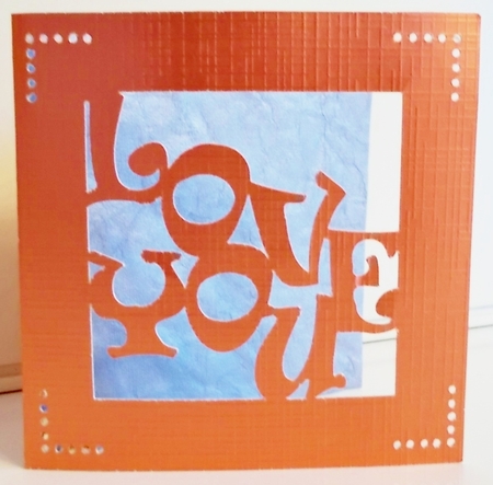 VALENTINE SQUARE CARD 2 by Pam Stubley