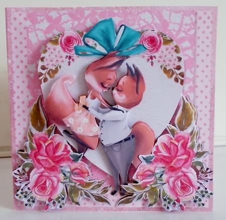 Love is All Around Us 1 Complete Card and Inserts Kit by Pam Stubley